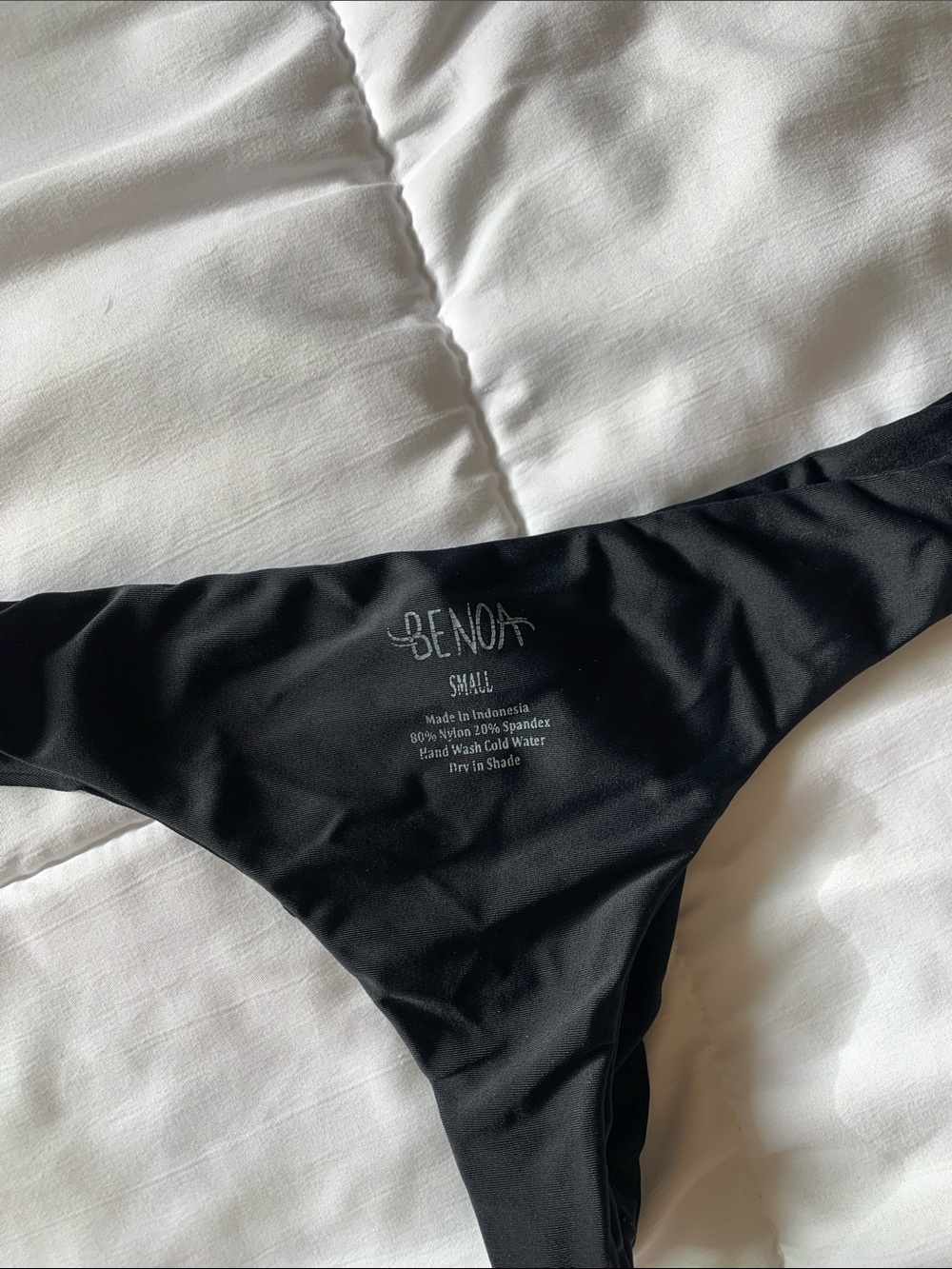 Benoa Swim Black Bikini Bottom